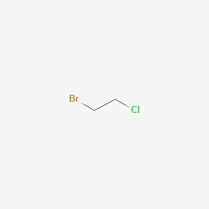 molecular formula C2H4BrCl B052838 1-溴-2-氯乙烷 CAS No. 107-04-0