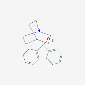molecular formula C20H23NO B052841 Diphenyl(quinuclidin-4-yl)methanol CAS No. 461648-39-5