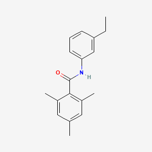 N-(3-ethylphenyl)-2,4,6-trimethylbenzamide