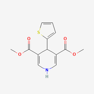 3,5-DIMETHYL 4-(THIOPHEN-2-YL)-1,4-DIHYDROPYRIDINE-3,5-DICARBOXYLATE