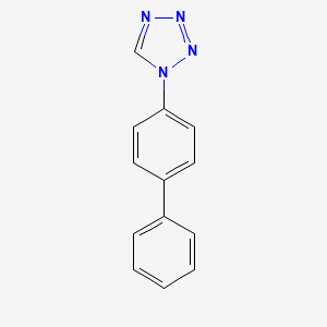 molecular formula C13H10N4 B5284545 1-(4-biphenylyl)-1H-tetrazole 