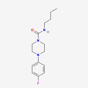 N-butyl-4-(4-fluorophenyl)piperazine-1-carboxamide