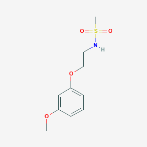 N-[2-(3-methoxyphenoxy)ethyl]methanesulfonamide