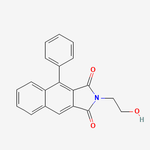 2-(2-hydroxyethyl)-4-phenyl-1H-benzo[f]isoindole-1,3(2H)-dione