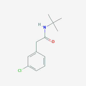 N-(tert-butyl)-2-(3-chlorophenyl)acetamide