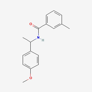 N-[1-(4-methoxyphenyl)ethyl]-3-methylbenzamide