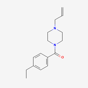 1-allyl-4-(4-ethylbenzoyl)piperazine