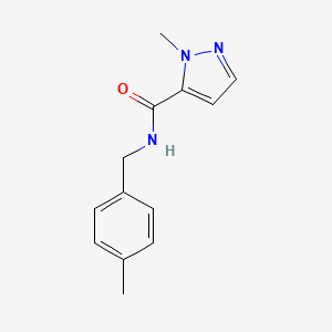 1-methyl-N-(4-methylbenzyl)-1H-pyrazole-5-carboxamide