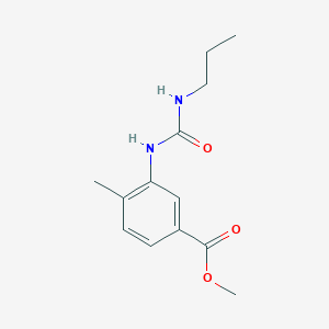 methyl 4-methyl-3-{[(propylamino)carbonyl]amino}benzoate