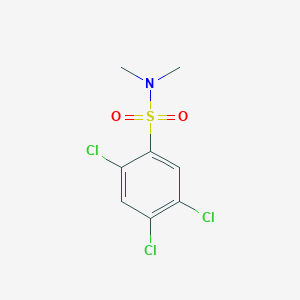 2,4,5-trichloro-N,N-dimethylbenzenesulfonamide