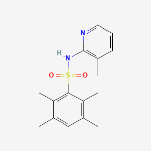 2,3,5,6-tetramethyl-N-(3-methyl-2-pyridinyl)benzenesulfonamide