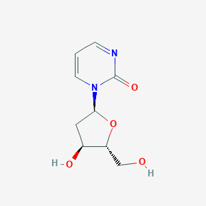molecular formula C9H12N2O4 B052857 1-(2'-脱氧核糖基)-2-嘧啶酮 CAS No. 22003-30-1
