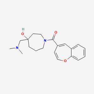 1-(1-benzoxepin-4-ylcarbonyl)-4-[(dimethylamino)methyl]-4-azepanol