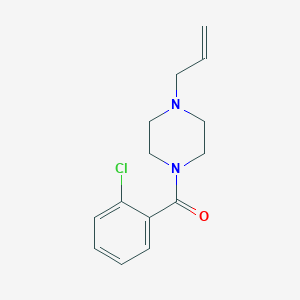 (4-ALLYLPIPERAZINO)(2-CHLOROPHENYL)METHANONE