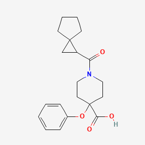 4-phenoxy-1-(spiro[2.4]hept-1-ylcarbonyl)piperidine-4-carboxylic acid