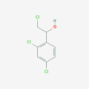 molecular formula C8H7Cl3O B052866 2-氯-1-(2,4-二氯苯基)乙醇 CAS No. 13692-14-3