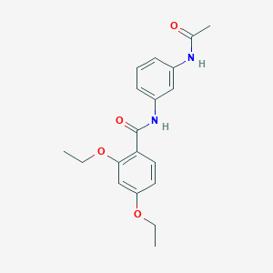 N-(3-acetamidophenyl)-2,4-diethoxybenzamide