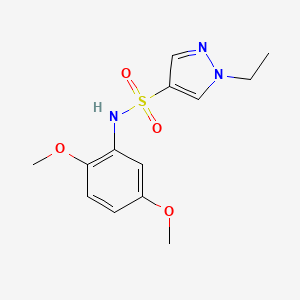 N-(2,5-dimethoxyphenyl)-1-ethyl-1H-pyrazole-4-sulfonamide