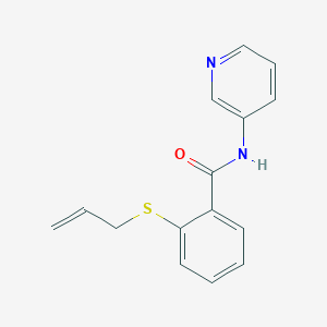 2-(allylthio)-N-3-pyridinylbenzamide