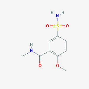 5-(aminosulfonyl)-2-methoxy-N-methylbenzamide