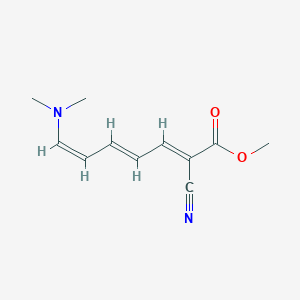 methyl 2-cyano-7-(dimethylamino)-2,4,6-heptatrienoate