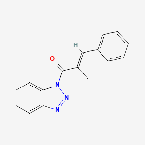 1-(2-methyl-3-phenylacryloyl)-1H-1,2,3-benzotriazole