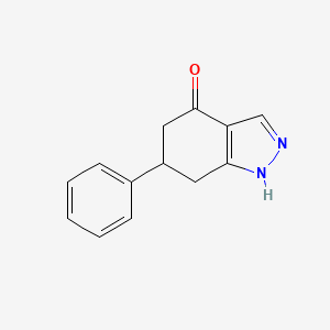 6-phenyl-1,5,6,7-tetrahydro-4H-indazol-4-one