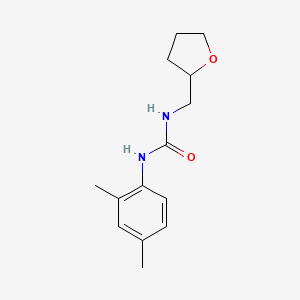 N-(2,4-dimethylphenyl)-N'-(tetrahydro-2-furanylmethyl)urea