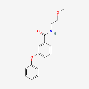 N-(2-methoxyethyl)-3-phenoxybenzamide