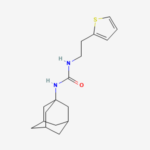 N-1-adamantyl-N'-[2-(2-thienyl)ethyl]urea