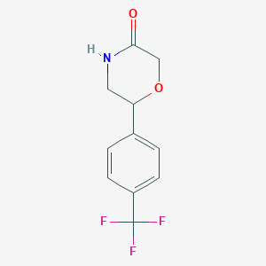 molecular formula C11H10F3NO2 B052879 氟美曲胺 CAS No. 7125-73-7