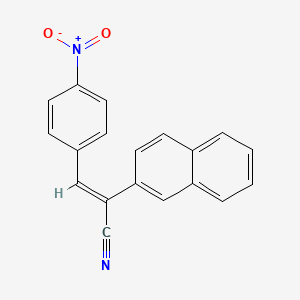 2-(2-naphthyl)-3-(4-nitrophenyl)acrylonitrile