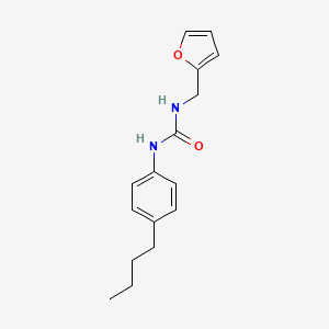 1-(4-Butylphenyl)-3-(furan-2-ylmethyl)urea