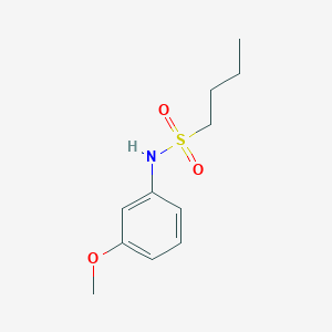 N-(3-methoxyphenyl)butane-1-sulfonamide