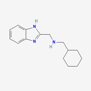 (1H-benzimidazol-2-ylmethyl)(cyclohexylmethyl)amine