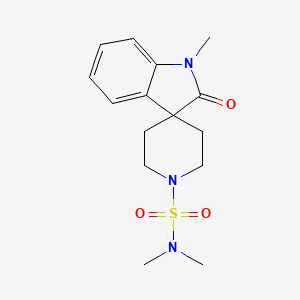 N,N,1-trimethyl-2-oxo-1,2-dihydro-1'H-spiro[indole-3,4'-piperidine]-1'-sulfonamide