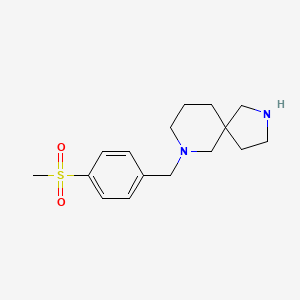 7-[4-(methylsulfonyl)benzyl]-2,7-diazaspiro[4.5]decane dihydrochloride