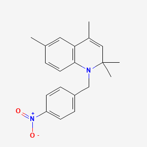 2,2,4,6-tetramethyl-1-(4-nitrobenzyl)-1,2-dihydroquinoline