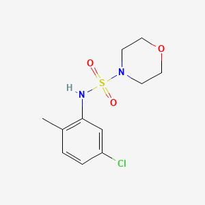 N-(5-chloro-2-methylphenyl)-4-morpholinesulfonamide