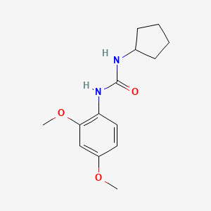 1-Cyclopentyl-3-(2,4-dimethoxyphenyl)urea