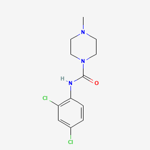 N-(2,4-dichlorophenyl)-4-methyl-1-piperazinecarboxamide