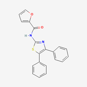 N-(4,5-diphenyl-1,3-thiazol-2-yl)-2-furamide