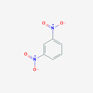 molecular formula C6H4N2O4<br>C6H4(NO2)2<br>C6H4N2O4 B052904 1,3-二硝基苯 CAS No. 99-65-0