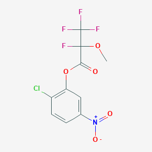 2-chloro-5-nitrophenyl 2,3,3,3-tetrafluoro-2-methoxypropanoate