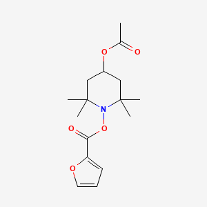 4-(ACETYLOXY)-2,2,6,6-TETRAMETHYLPIPERIDIN-1-YL FURAN-2-CARBOXYLATE