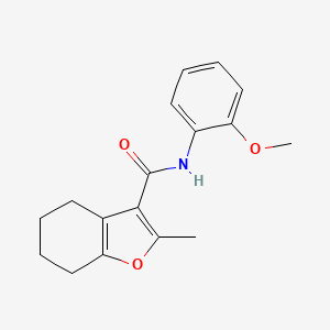 N-(2-methoxyphenyl)-2-methyl-4,5,6,7-tetrahydro-1-benzofuran-3-carboxamide