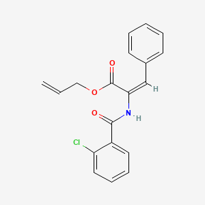 allyl 2-[(2-chlorobenzoyl)amino]-3-phenylacrylate