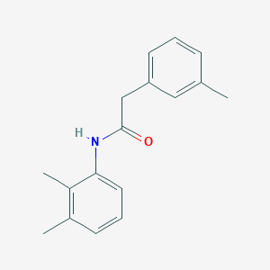 molecular formula C17H19NO B5291205 N-(2,3-dimethylphenyl)-2-(3-methylphenyl)acetamide 