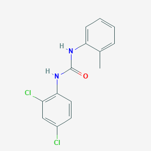 molecular formula C14H12Cl2N2O B5292976 N-(2,4-dichlorophenyl)-N'-(2-methylphenyl)urea 