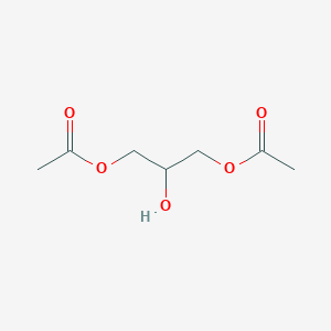 molecular formula C7H12O5 B052930 2-Hydroxypropane-1,3-diyl diacetate CAS No. 105-70-4